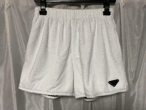 PRADA 2021 Shorts in pile cotton terry - Picture 1 of 10