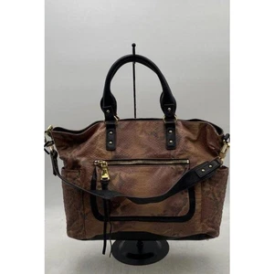 AIMEE KESTENBERG XL LEDER SCHULTERTASCHE MIT UMHÄNGEGURT - Bild 1 von 7