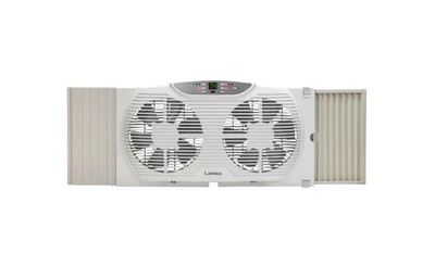Ventilador de doble ventana reversible eléctricamente Lasko con control remoto - Envío gratuito Foto 1 de 3