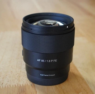 Samyang AF 85mm F1.8 FE P Prima Sony Full Frame Lens for Sony E Rokinon  - Image 1 of 4
