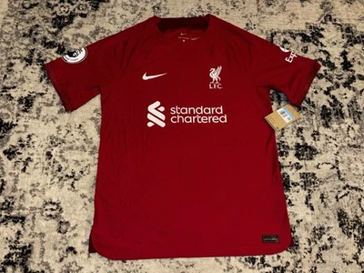 Liverpool 2022/23 Match Home Men's Size Medium Nike Dri-FIT ADV Shirt DJ7647-609 - Image 1 of 4