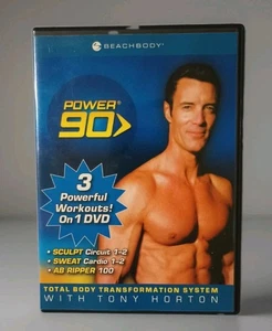Beach Body Power 90 DVD Tony Horton Extreme Home Fitness 2005 - Picture 1 of 6