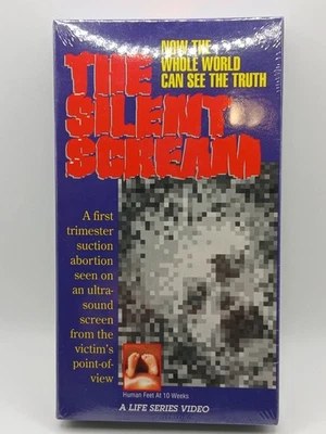 The Silent Scream VHS Tape 1984 American Portrait Films - Image 1 of 4