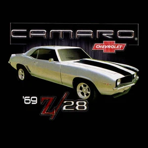 Camiseta Chevrolet Camaro US Muscle Car diseño automotriz GM licencia *0028 bl - Imagen 1 de 3
