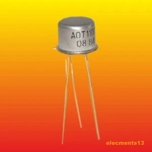 AOT110G АОТ110Г SOVIET METAL GOLD-PLATED PHOTOTRANSISTOR - Picture 1 of 2