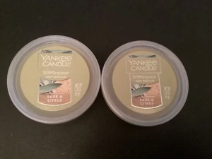 Yankee Candle Sage & Citrus Easy Meltcup 2.2oz **Lot of 2** - Picture 1 of 3