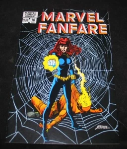 Marvel Fanfare #10 1983 Black Widow Origin primera impresión (casi como nuevo-como nuevo) - Imagen 1 de 3