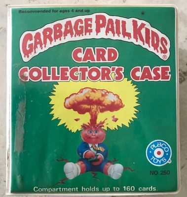 1986 Vintage Placo Toys Garbage Pail Kids Card Collector’s Case No. 250 - Image 1 of 4