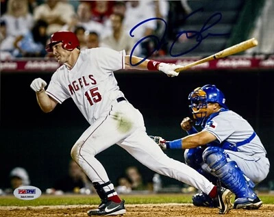 Tim Salmon Signed 8x10 Angels Photo PSA 3A62800 - Image 1 of 2