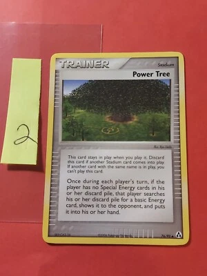 2006 Pokemon EX Legend Maker #76 Power Tree, UC, NF/H, cd2 - Image 1 of 2