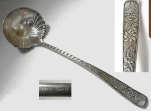 Cucharón de sopa Rogers Bros International Silver ASSYRAN HEAD 11 1/4" plateado - Imagen 1 de 1