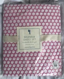 Juego de sábanas dobles Pottery Barn Kids rosa Brianna nuevo con etiquetas NLA - Imagen 1 de 2