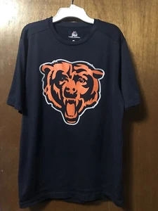 Majestic NFL Chicago Bears blau Herren Cool Base Dri-Fit T-Shirt Gr. S dunkelblau - Bild 1 von 2