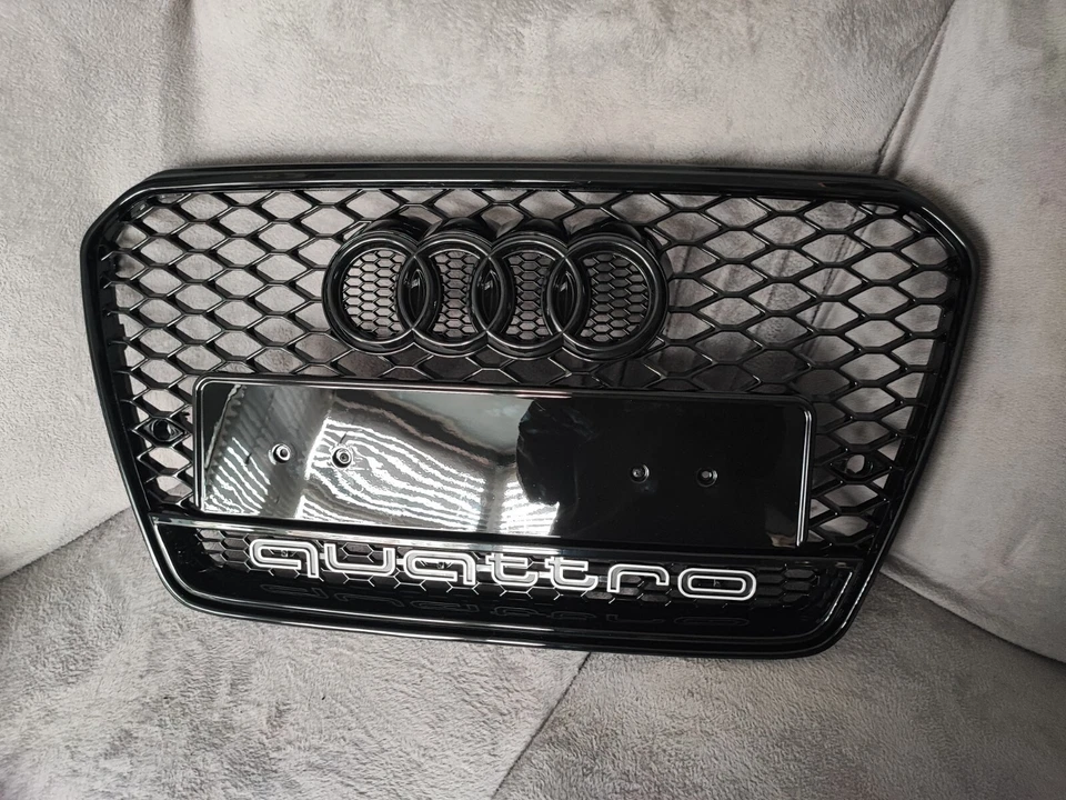 For Audi A5 S5 B8.5 Front Grill (Black Edition Quattro) - Image 1 of 4