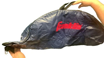 Franklin Rojo Y Negro Softbol Béisbol Adolescente Jr. Bolso de equipo juvenil Foto 1 de 2