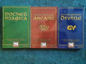Green Ronin: Pocket Magica, Arcane & Divine Grimoire NM Condition D&D d20 - Picture 1 of 1