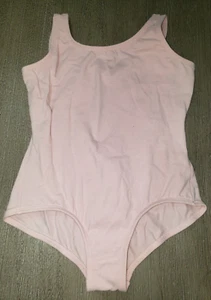 BODY WRAPPERS girls size 12/14 LIGHT PINK DANCE LEOTARD worn once! NICE! - Picture 1 of 1