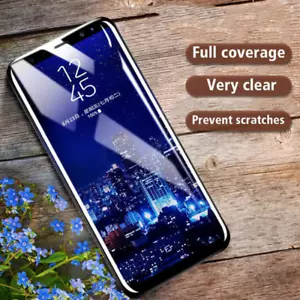 Für Samsung Galaxy S7 Edge voll gebogenes Hartglas LCD Displayschutzfolie klar - Bild 1 von 6