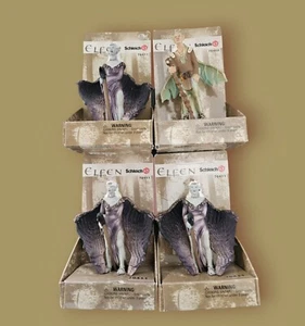 SCHLEICH ELFEN ELF - (1)TULON 70408 (3) Menatea 70411 - RETIRADO -- NUEVO EN CAJA - Imagen 1 de 2