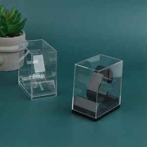 New Plastic Watch Display Storage Holder Transparent Case Smart Watch Protective - Picture 1 of 11