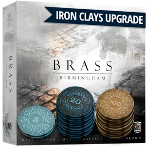Roxley Iron Clays Auffüllset mit 22 Pokerchips, für Brass Birmingham Deluxe