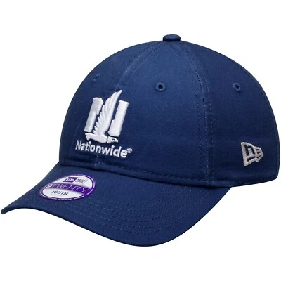 Sombrero ajustable Dale Earnhardt Jr #88 New Era Youth Core Shore 9TWENTY azul real Foto 1 de 4