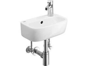 Waschtischset komplett / Baliv WB-7360 Handwaschbecken Set in weiß - Bild 1 von 4