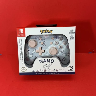 PowerA Enhanced Wireless Nano Controller for Nintendo Switch Pikachu Garden - Image 1 of 4