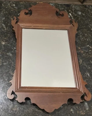 Espejo Chippendale caoba Virginia Metalcrafters RESTAURACIÓN WILLIAMSBURG Foto 1 de 4