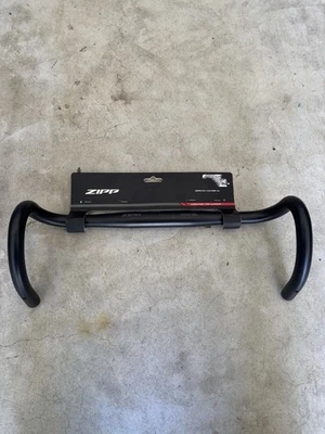 Zipp Service Course SL-80 车把 44 厘米合金哑光黑色公路自行车新品 — 第 1/4 张图片