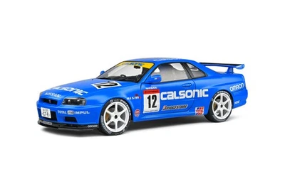 Solido S1804307 1/18 Nissan GT-R R34 Streetfighter Calsonic Tribute 2000 - Image 1 of 4
