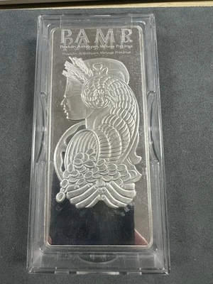 Pamp Kilo Silver Bar .999 Fine Silver In Case With COA - Image 1 of 4