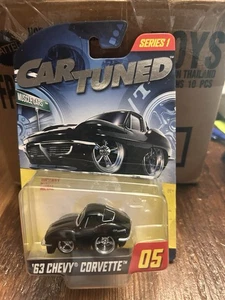 Auto Tuned "63 Chevy Corvette" Serie 1 DieCast Auto (Walgreens Exclusive) NEU - Bild 1 von 2