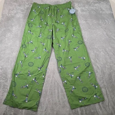 Calça Pijama Life is Good Feminina L Verde Golfe Perna Larga Lounge NOVA - Imagem 1 de 4