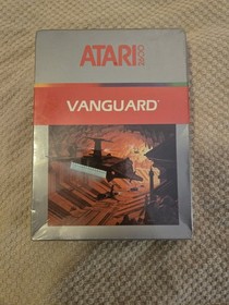 Atari 2600 Vanguard, Factory Sealed  With Rack Hanger. Box Does Have Some Wear.
