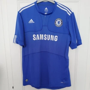 Original Authentic Adidas Chelsea 2009/2010 Home Shirt Blue Mens Size XL E84291 - Picture 1 of 7
