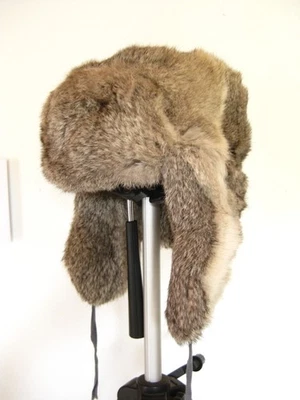 Véritable Chapka Ushanka Russe Mixte en fourrure d'écureuil - Photo 1/4