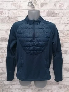 Nike Soccer Academy Men’s Winter Warrior Drill Fleece Top 1/4 Zip Navy Size M - Picture 1 of 13