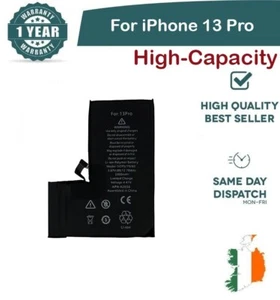 High Capacity Replacement Battery For iPhone 13 Pro Battery 3300mAh 3.87V New - Zdjęcie 1 z 4