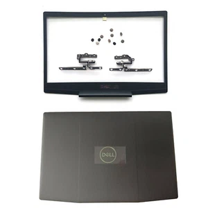 Housse arrière LCD neuve logo bleu 0747KP/lunette/charnières 10 vis pour Dell G3 15 3590 - Photo 1/40