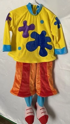 Disfraz de payaso circo Jo's Disney talla XS (niño pequeño talla 4-6) AMARILLO/NARANJA Foto 1 de 4