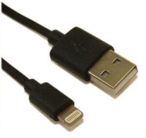 10ft Genuine Lightning(TM) USB Cable Sync and Charge  Black