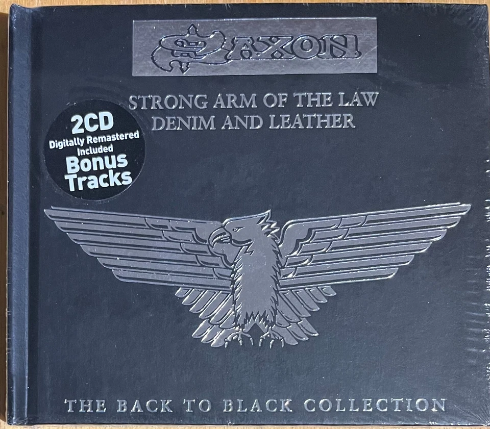 Saxon - Strong arm of the Law / Denim and Leather 2 CD + Bonustr. Digibook Neu - Bild 1 von 3