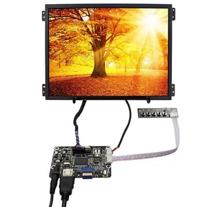 HD VGA LCD Controller Platine 10,4 Zoll 1024x768 IPS LCD 600nit Helligkeit - Bild 1 von 5