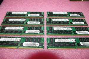 256GB KIT LOT 32GB x8 DDR4 2133P ECC REG RDIMM SERVER RAM Dell R730XD R630 T630 - Picture 1 of 2