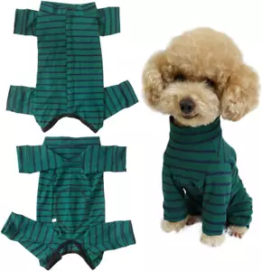 Dog’s Recovery Suit Post Surgery Shirt for Puppy, Full Coverage Dog's Bodysuit W - Picture 1 of 7