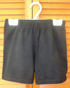 GYMBOREE SHORTS~Bike Style~Black~Elastic Waist~Stretch~Girls Size Large (10-12) - Picture 1 of 2