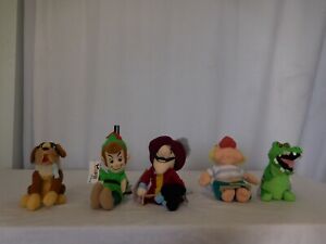 Disney Beanie Babies Peter Pan Set Of 5 NWT Peter Pan Smee Nana Croc Capt Hook