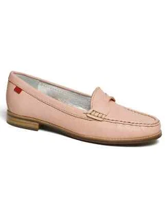 Marc Joseph New York Plymouth Street Women's 10 M Baby Pink Penny Loafers - Picture 1 of 1