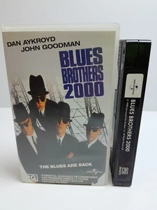 Blues Brothers 2000 VHS Dan Aykroyd and John Goodman PAL Universal 1998 Tested - Picture 1 of 7